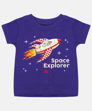 Rocket Ricky Large Print Children's T-Shirt