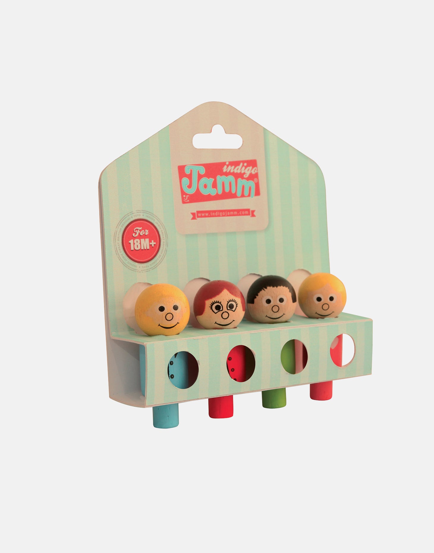 Wooden People Family