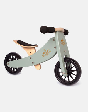 2-in-1 Tiny Tot Tricycle & Bike Sage-OUTLET