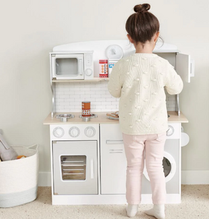Marshmallow Wooden Play Kitchen