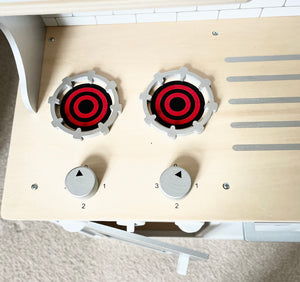 Marshmallow Wooden Play Kitchen