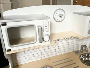 Marshmallow Wooden Play Kitchen