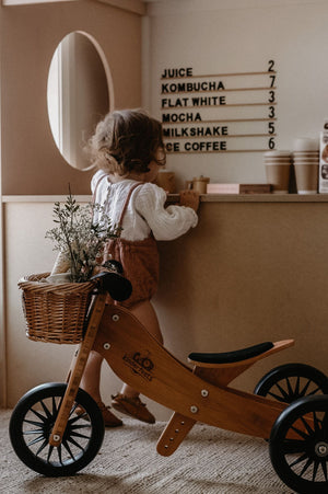 Wicker Bike Basket