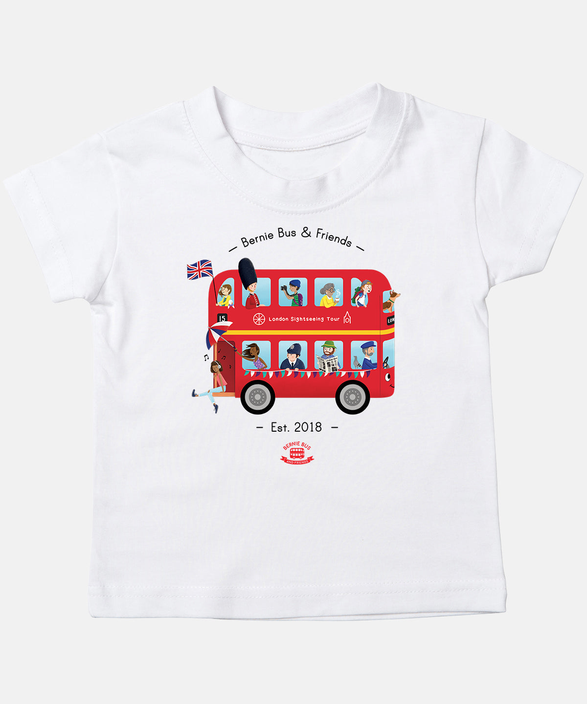 Bernie Bus Large Print T-Shirt