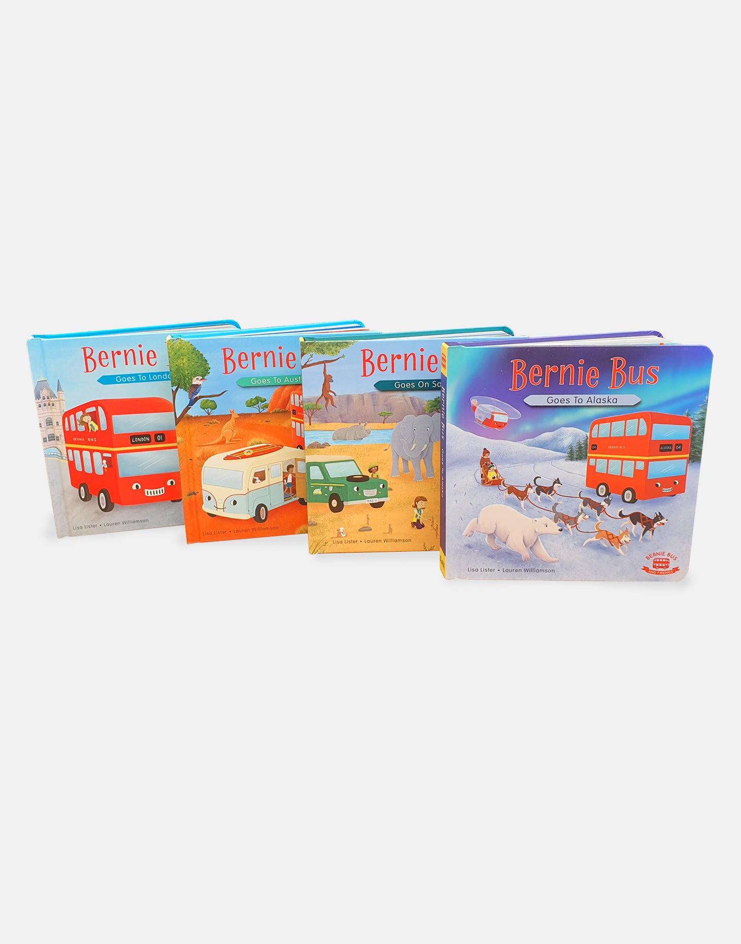 Bernie Bus Series x4 Book Set