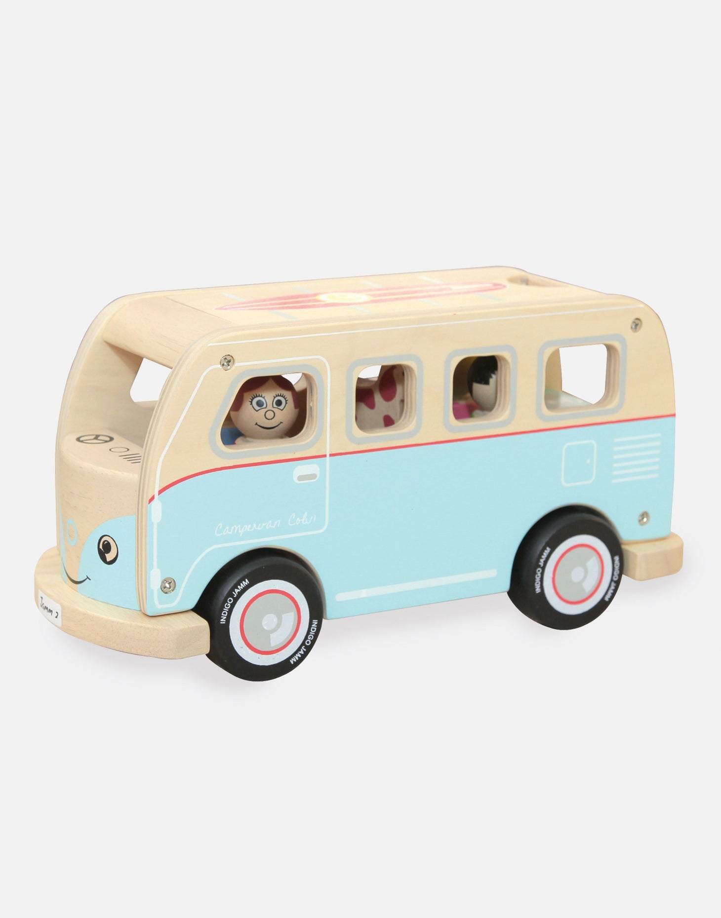 retro blue campervan le toy van style holiday van by indigo jamm