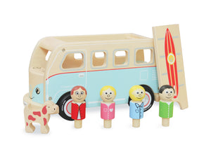 quality wooden toy made from sustainable wood like le toy van holiday van made by indigo jamm
