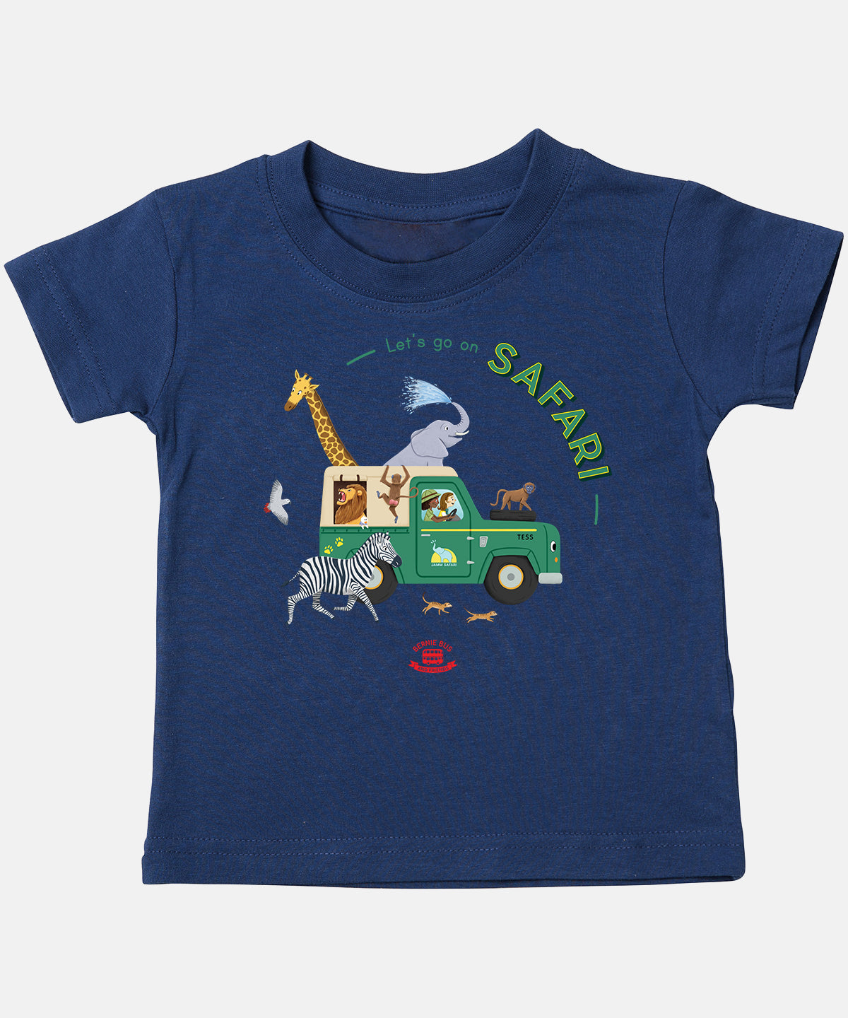 Safari Tess Large Print Children's T-Shirt