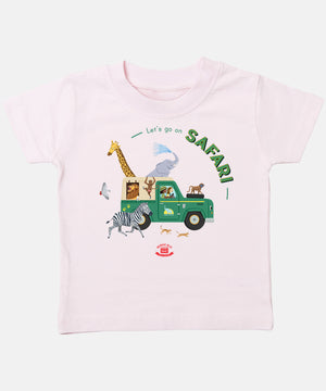 Safari Tess Large Print Children's T-Shirt