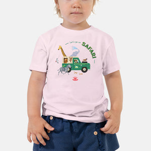 Safari Tess Large Print Children's T-Shirt