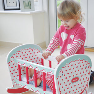 Hearts Rocking Cot